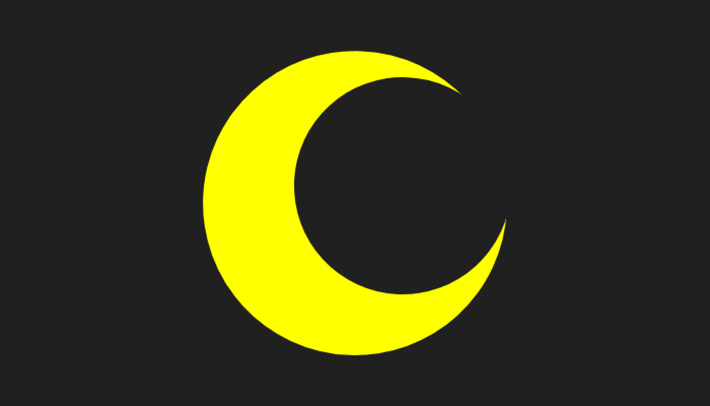 CSS - Crescent Moon Shape
