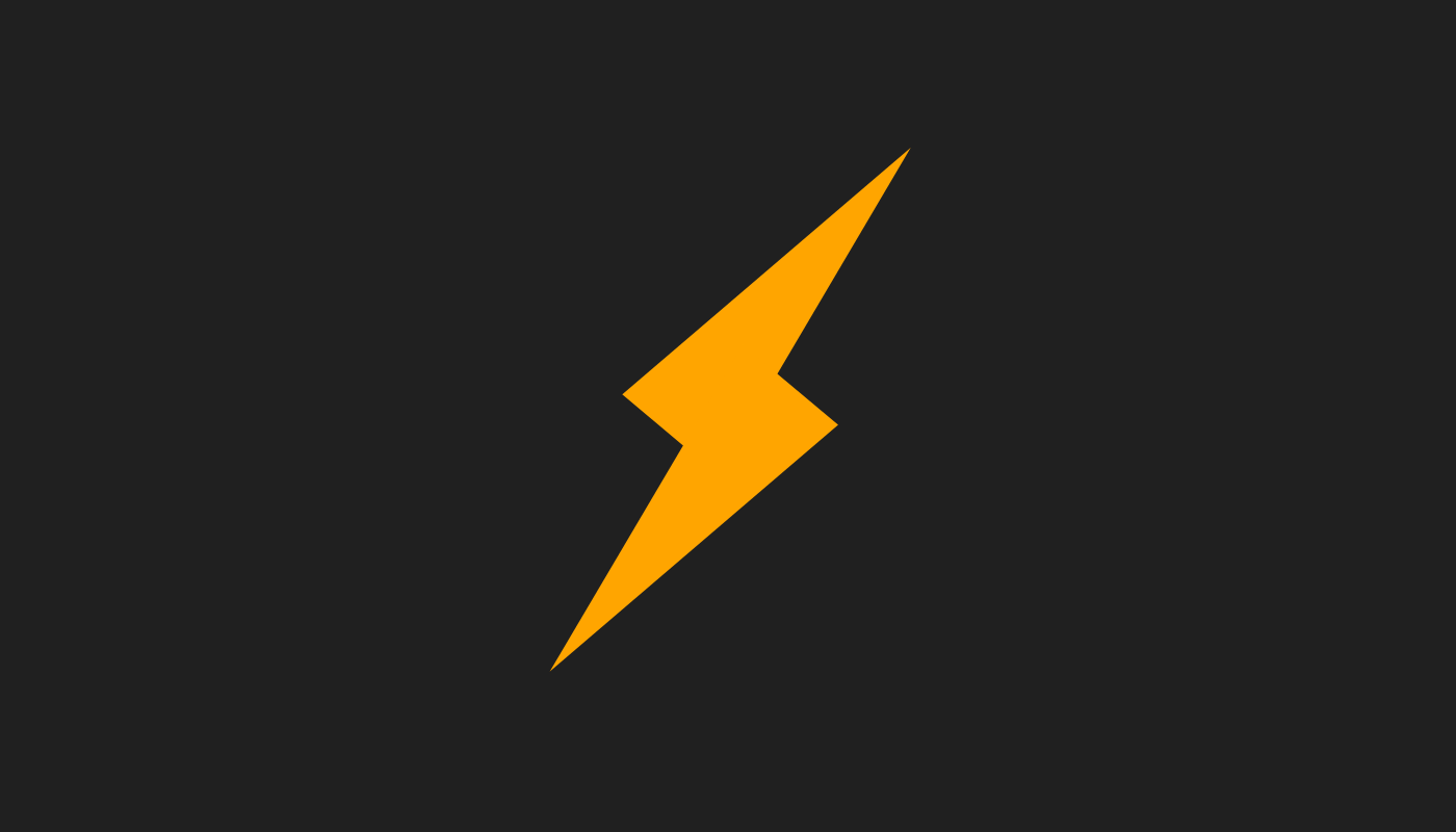 CSS - Lightning Icon