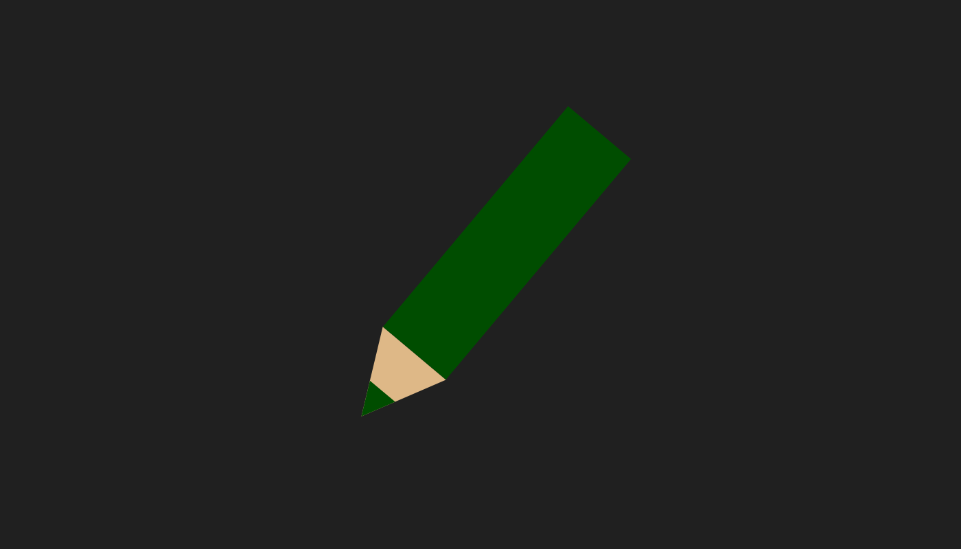CSS - Pencil Icon