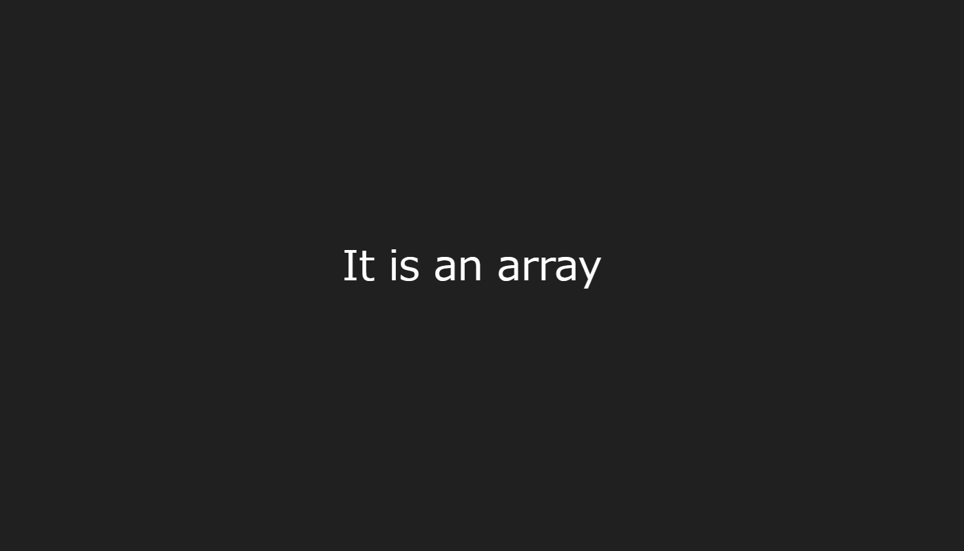 JavaScript - Check if array